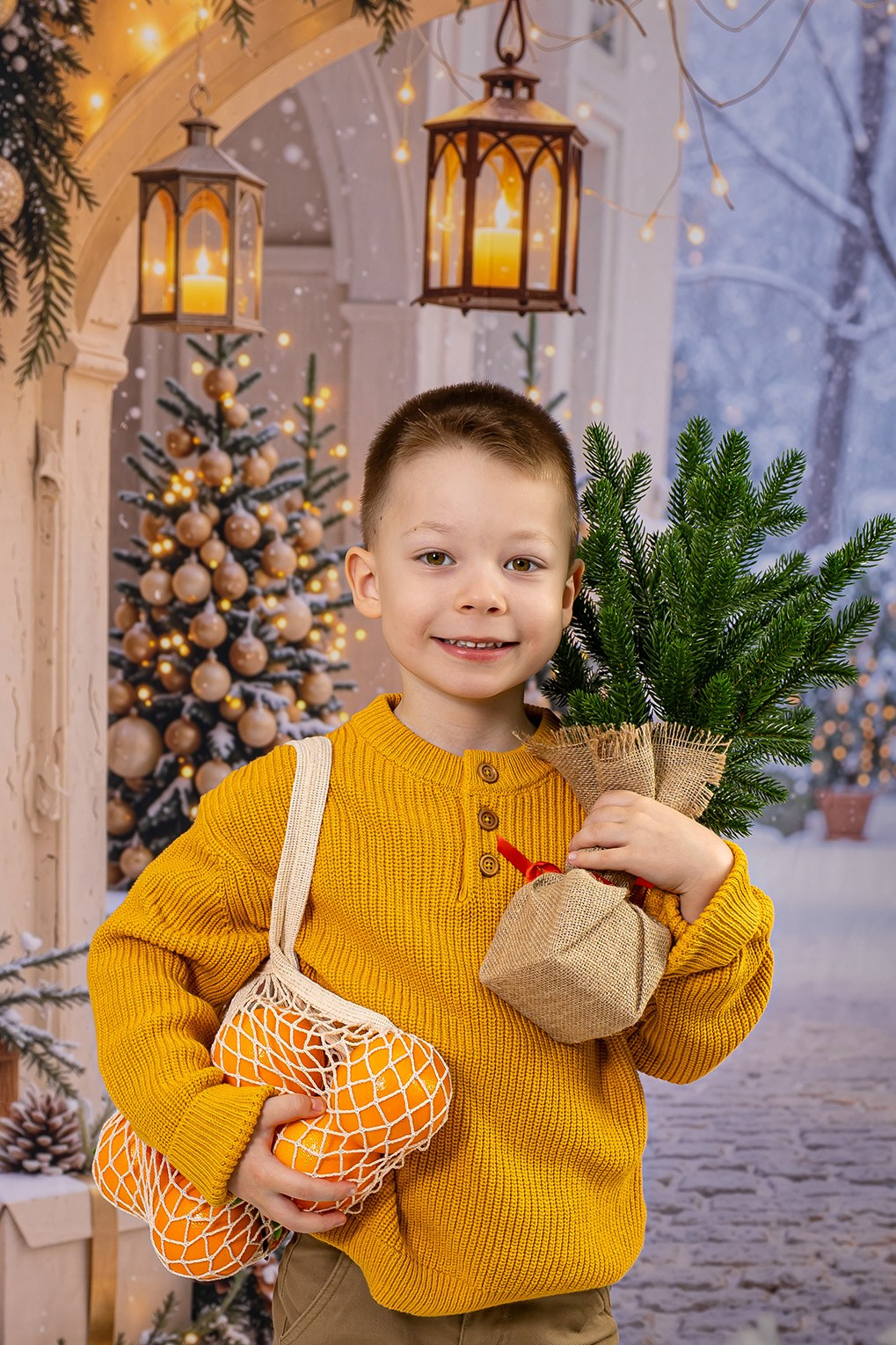 Фотосессия в студии для детей