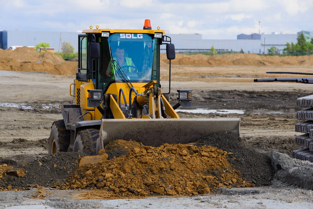 Транспортно-логистический терминал «Сибирский». Фотограф Сергей Сергеев