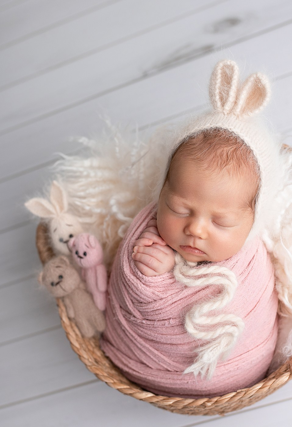 Newborn съёмка Екатерины. Фотограф новорождённых и малышей до года в Москве и Московской области