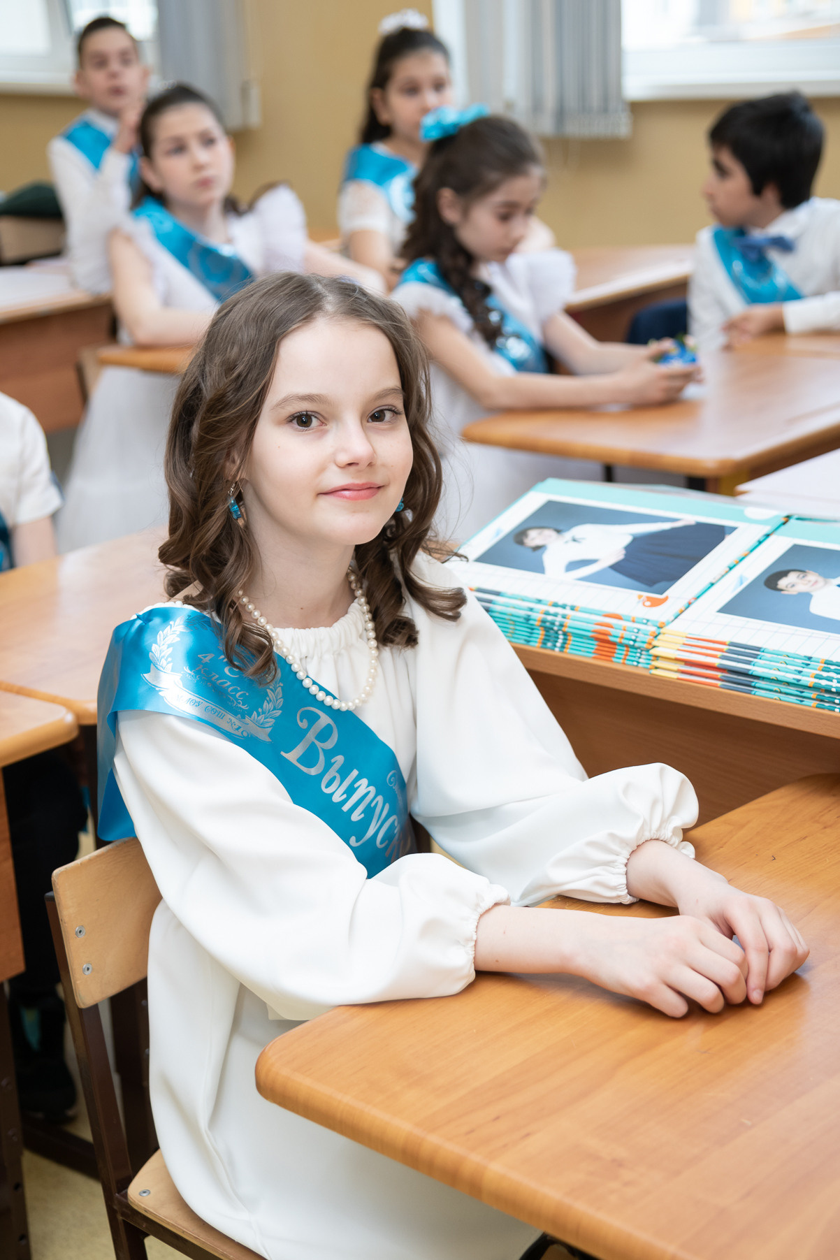 За партой. Фотограф в Москве и Московской области