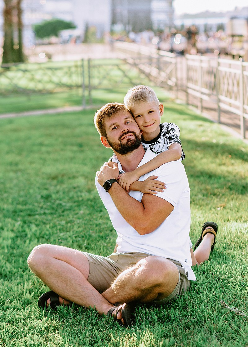 папа и сын в сириусе