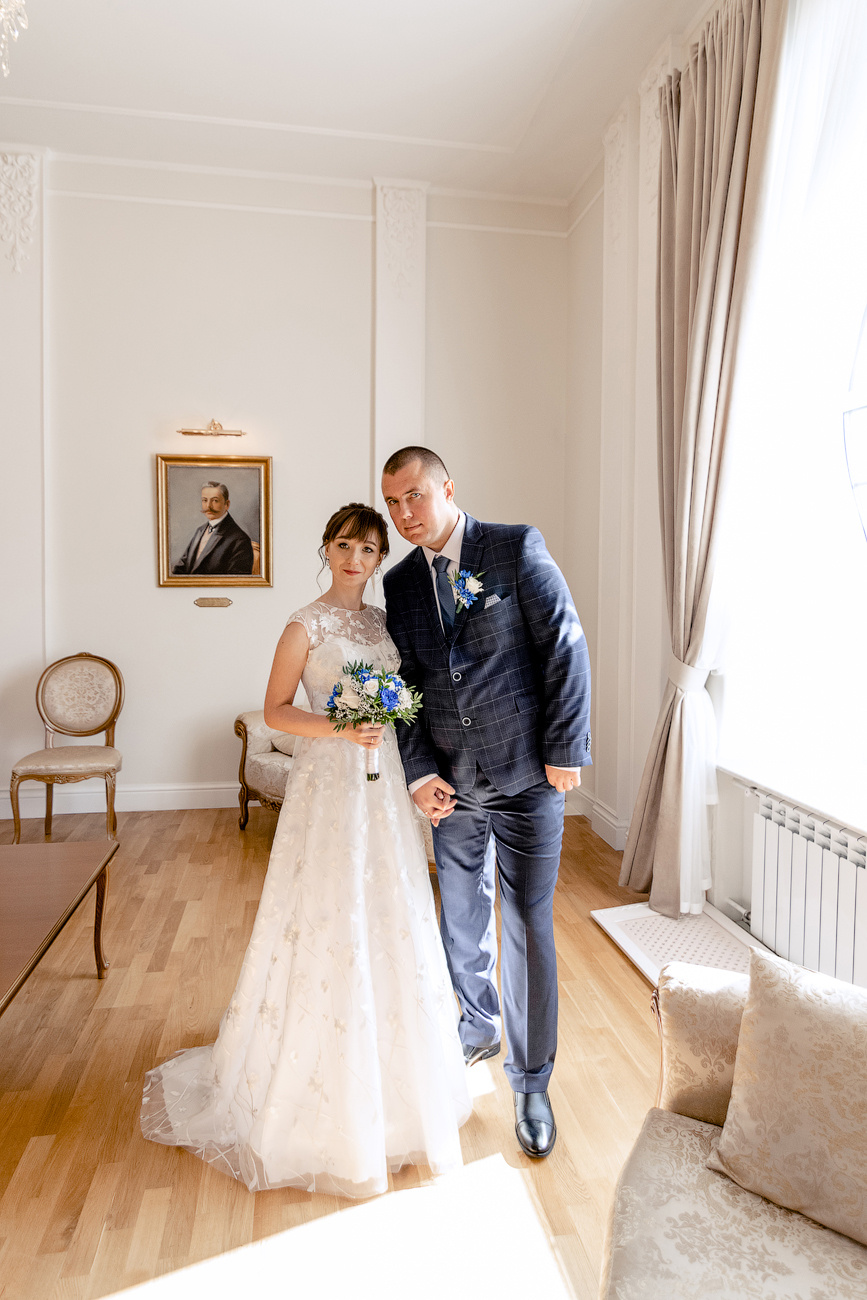 Свадьба Дмитрия и Яны. Загс города Псков. Майя Афзаал. Фотограф. Псков