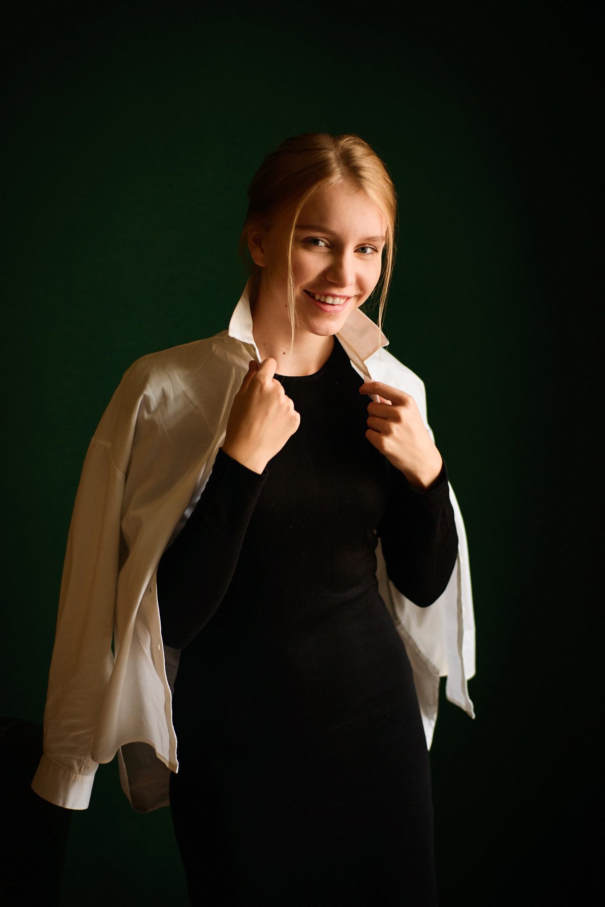 Женский портрет в студии. Семейный и женский фотограф Красноярск Екатерина Пусенкова