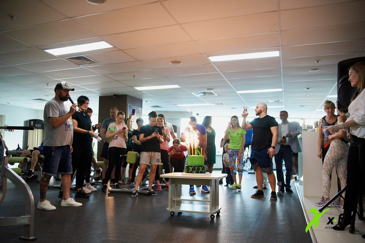 Репортаж: День Рождения X-Fit в Новосибирске. Репортажный и женский фотограф в Новосибирске