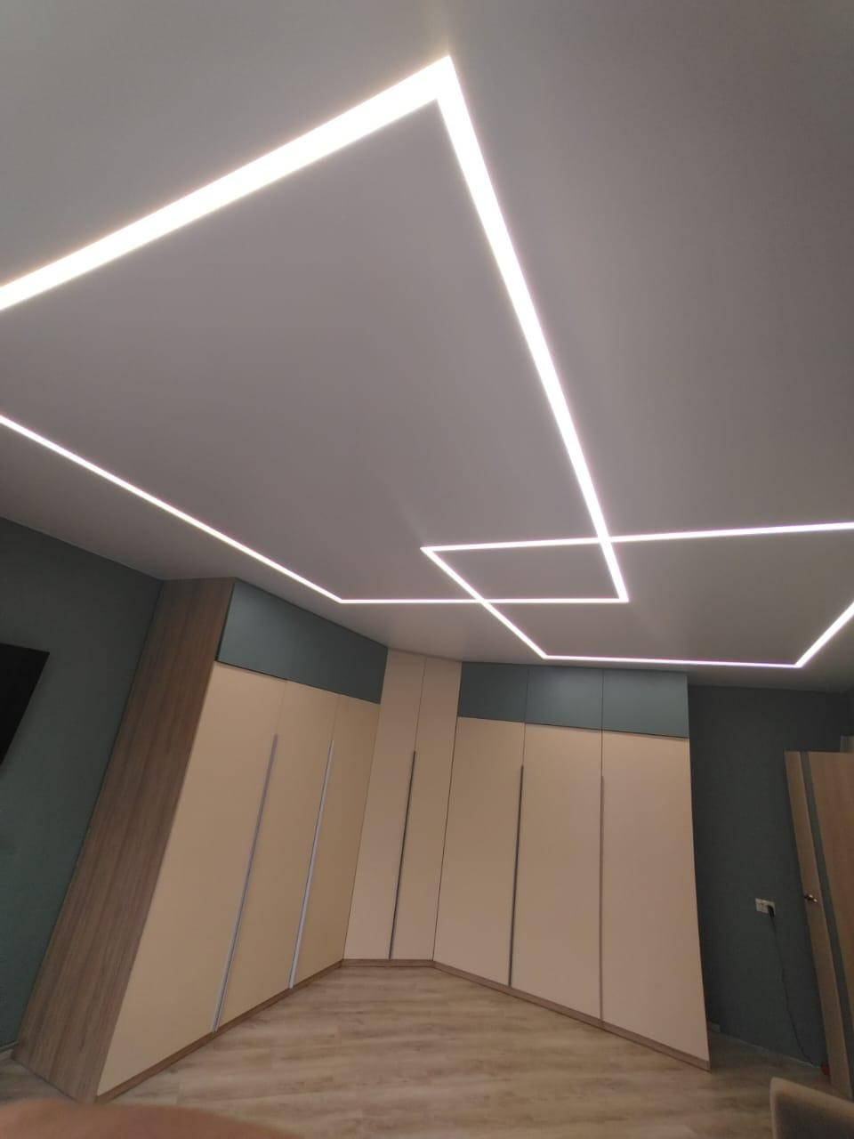 Наши работы. IK-Comfort — Натяжные потолки, двери и окна в Анжеро-Судженске