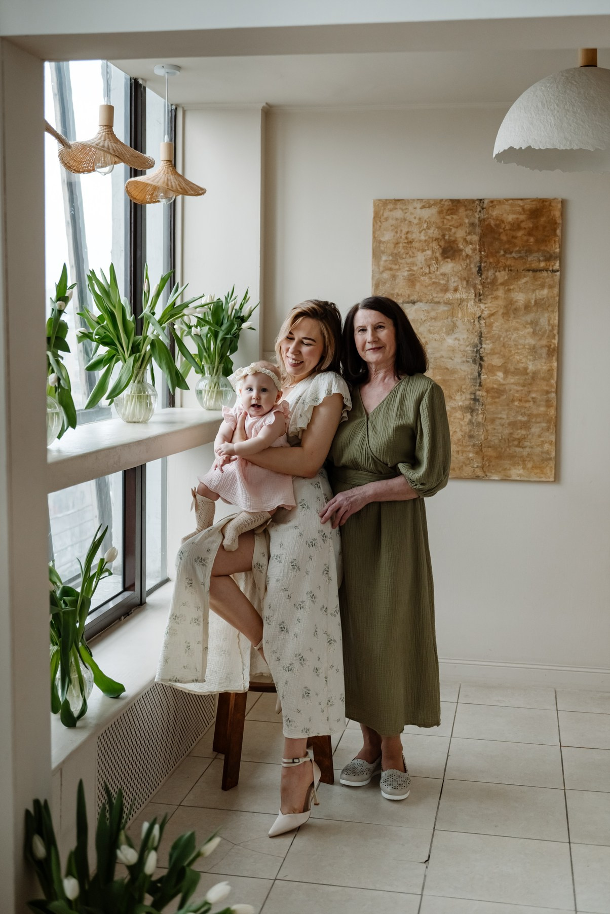 Семейная фотосессия с тюльпанами. Свадебный и семейный фотограф в Санкт-Петербурге Елена Худякова