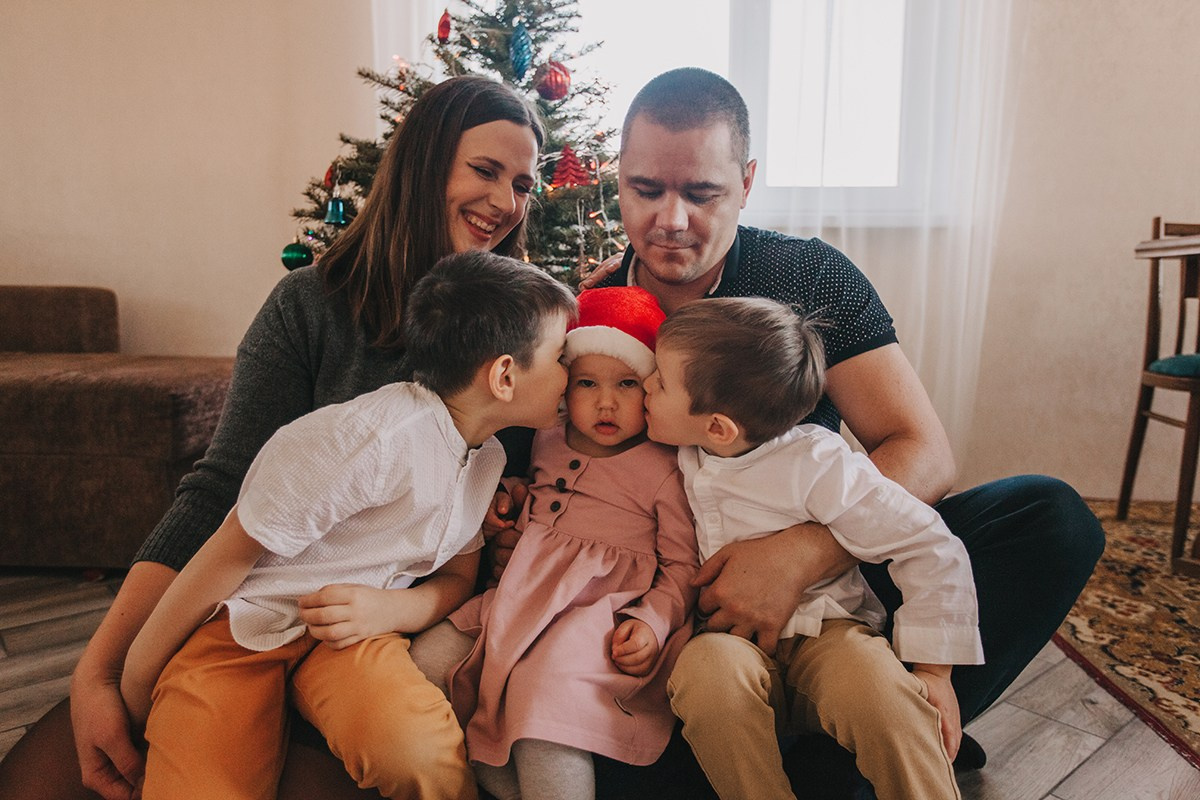 Дом. Семья. Новый год. Семейный фотограф в Белгороде Аня Никифорова