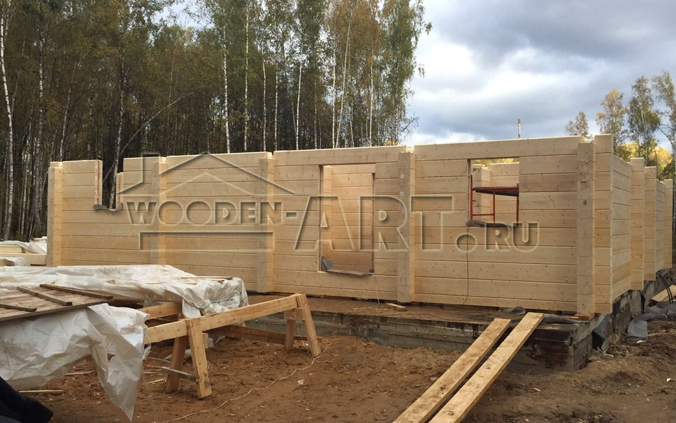 «Ватутинки» 277 кв. м. Проекты деревянных домов