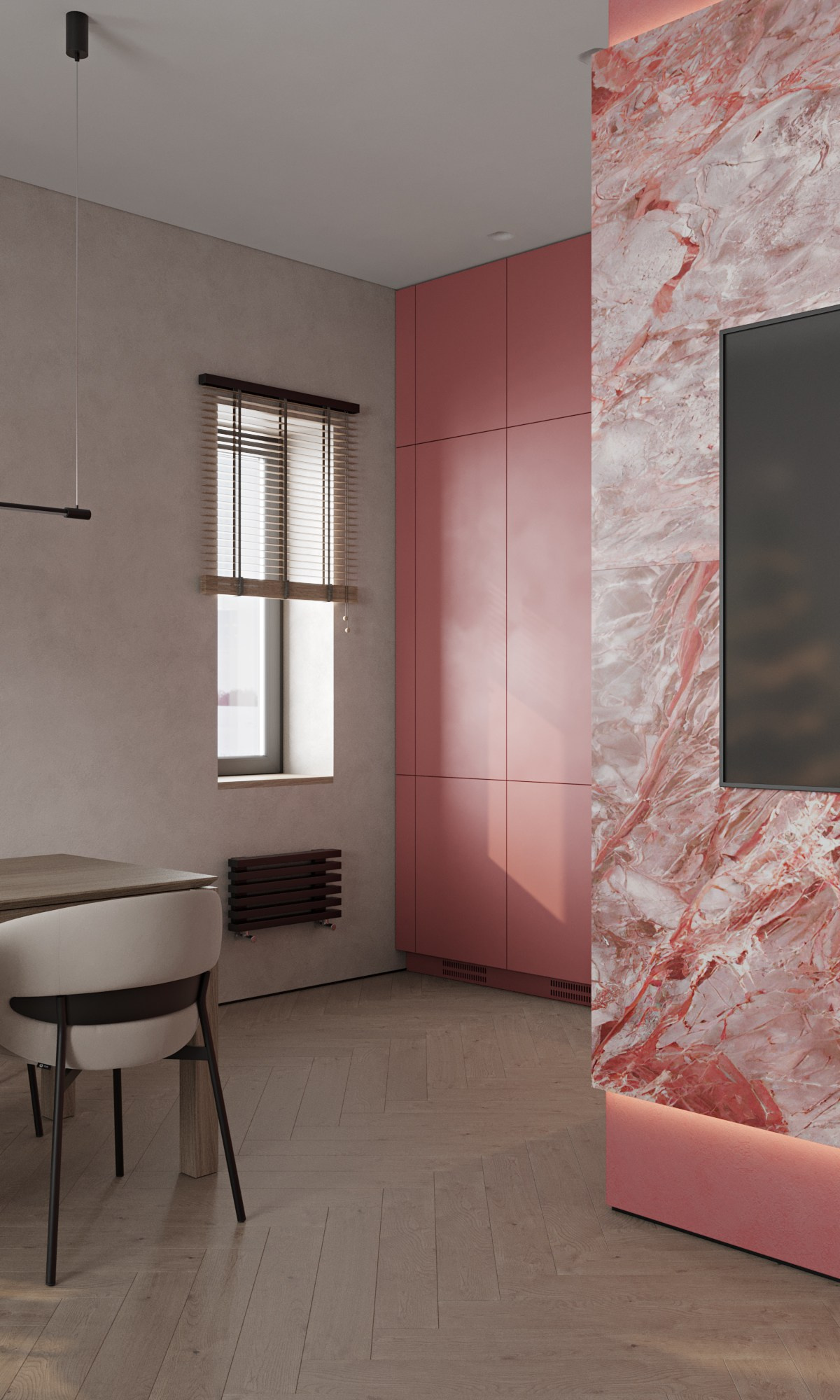 «Коралловый риф». Студия интерьерной визуализации «ЛИНИИ»