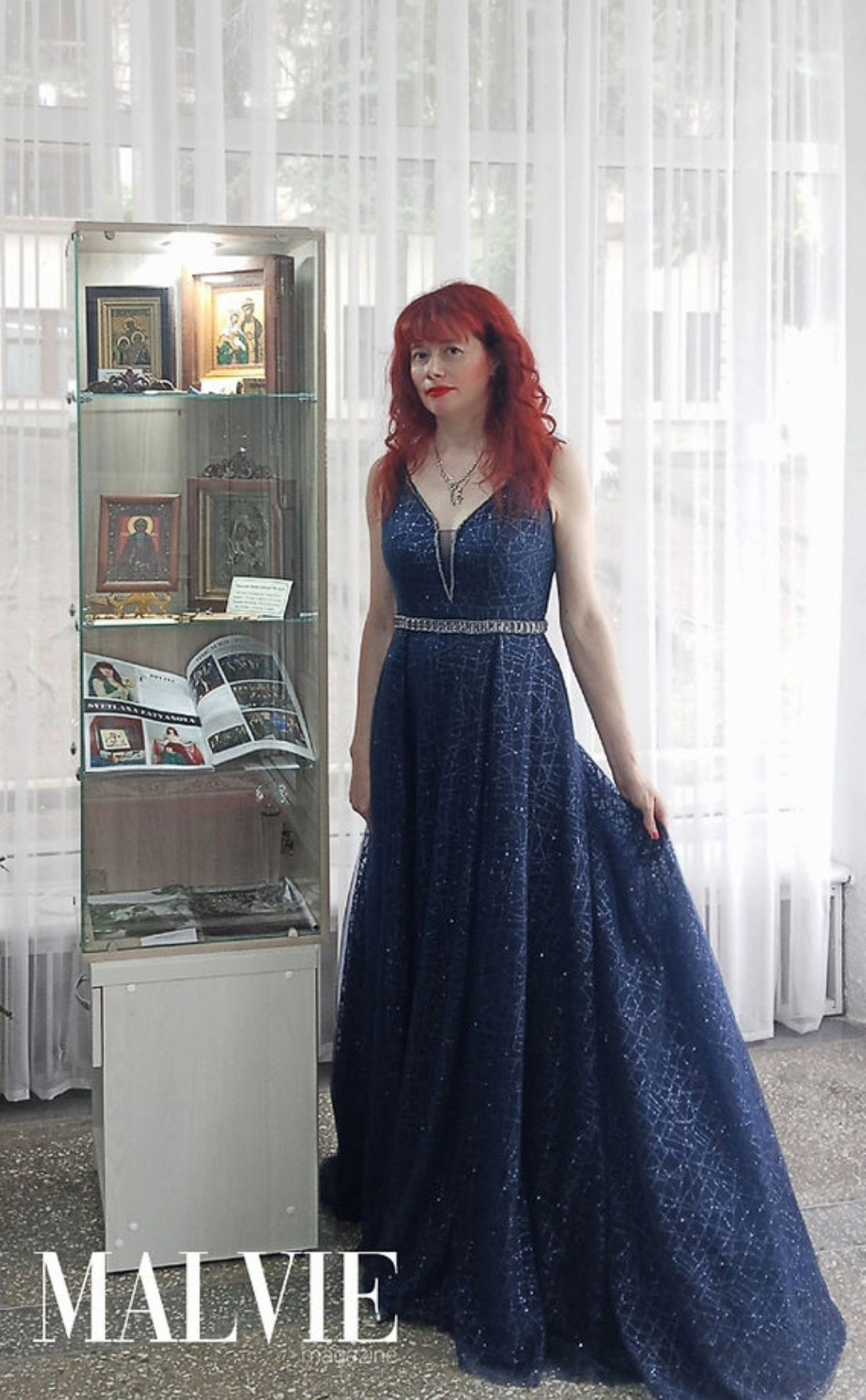 Model French magazine Malvie Svetlana Fatyanova. Светлана Фатьянова