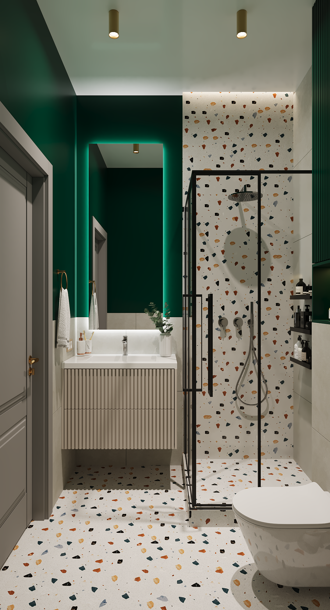 Частный дом в стиле арт-деко. Дизайнер интерьеров Ростов-на-Дону Кристина Карпенко