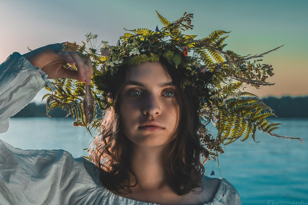 На природе. Photomantis