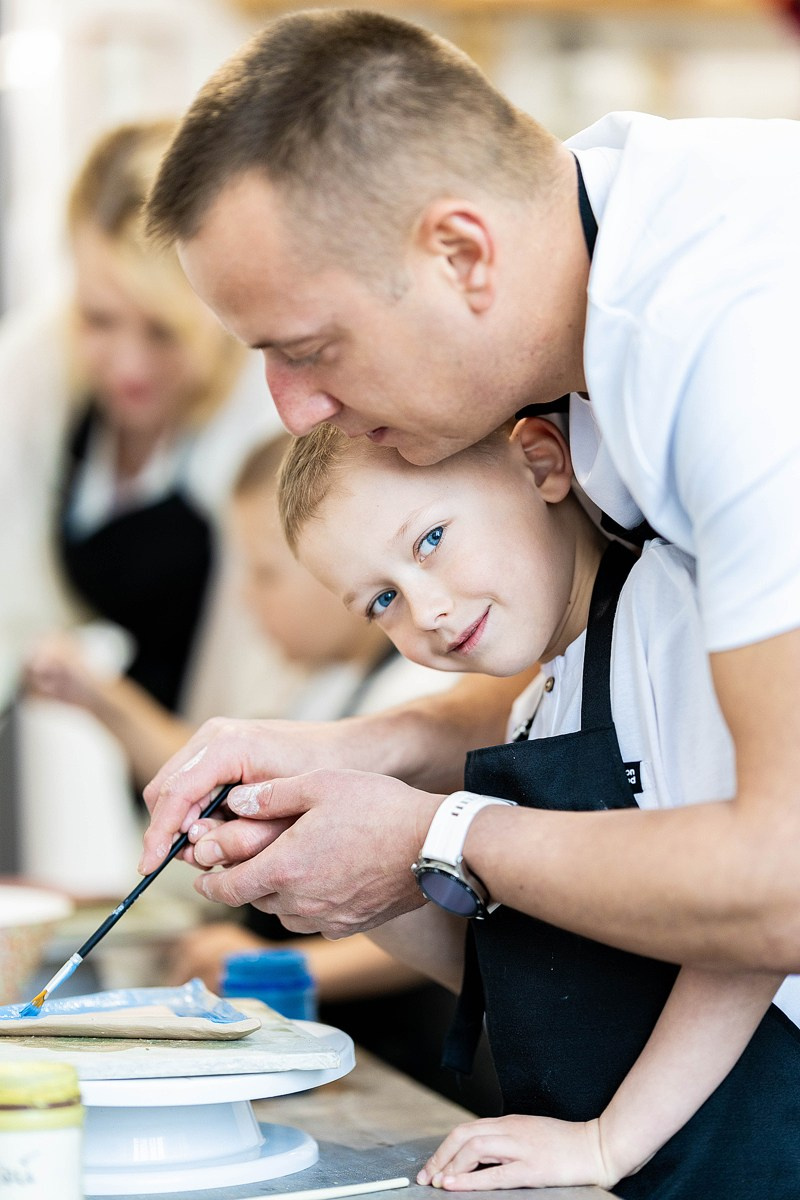 Семейные истории в гончарной мастерской. Детский и семейный фотограф Домодедово