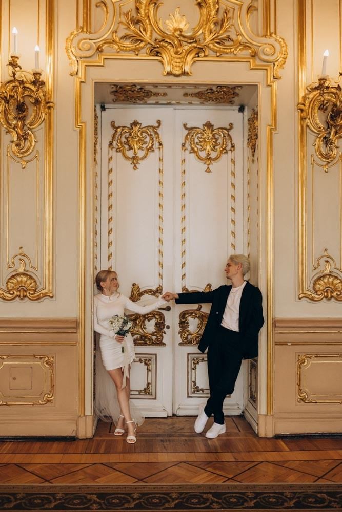 Саша и Вика | Дворец бракосочетания 1. Свадебный и love story фотограф в Санкт-Петербурге