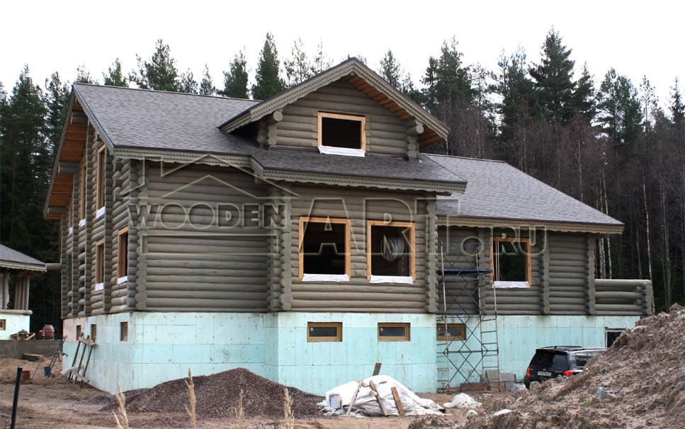 «Красное село» 504 кв. м. Проекты деревянных домов