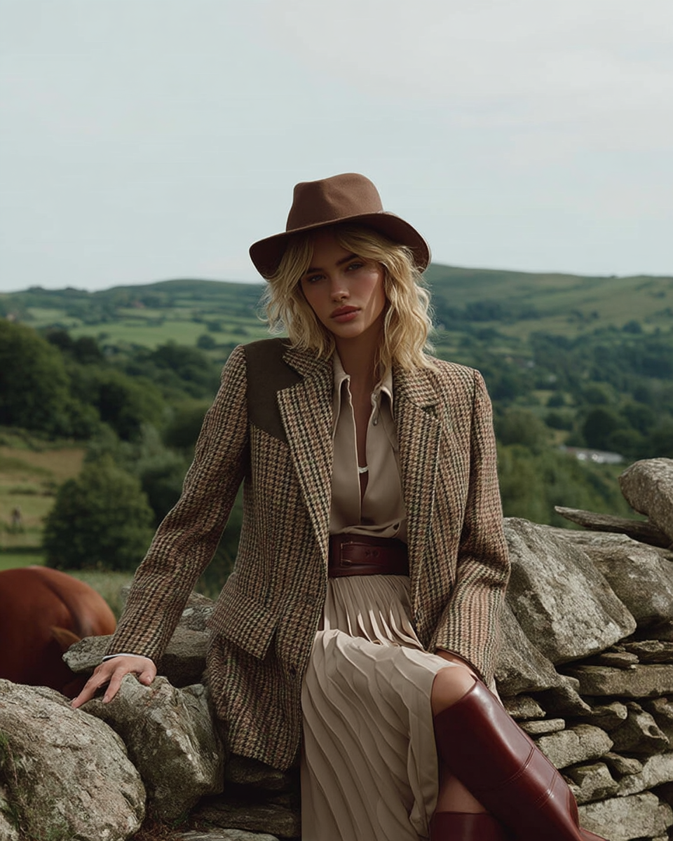 Творческий проект по внедрению реального товара для бренда Holland Cooper. Ekaterina Kiral — Visual Branding & AI Creation