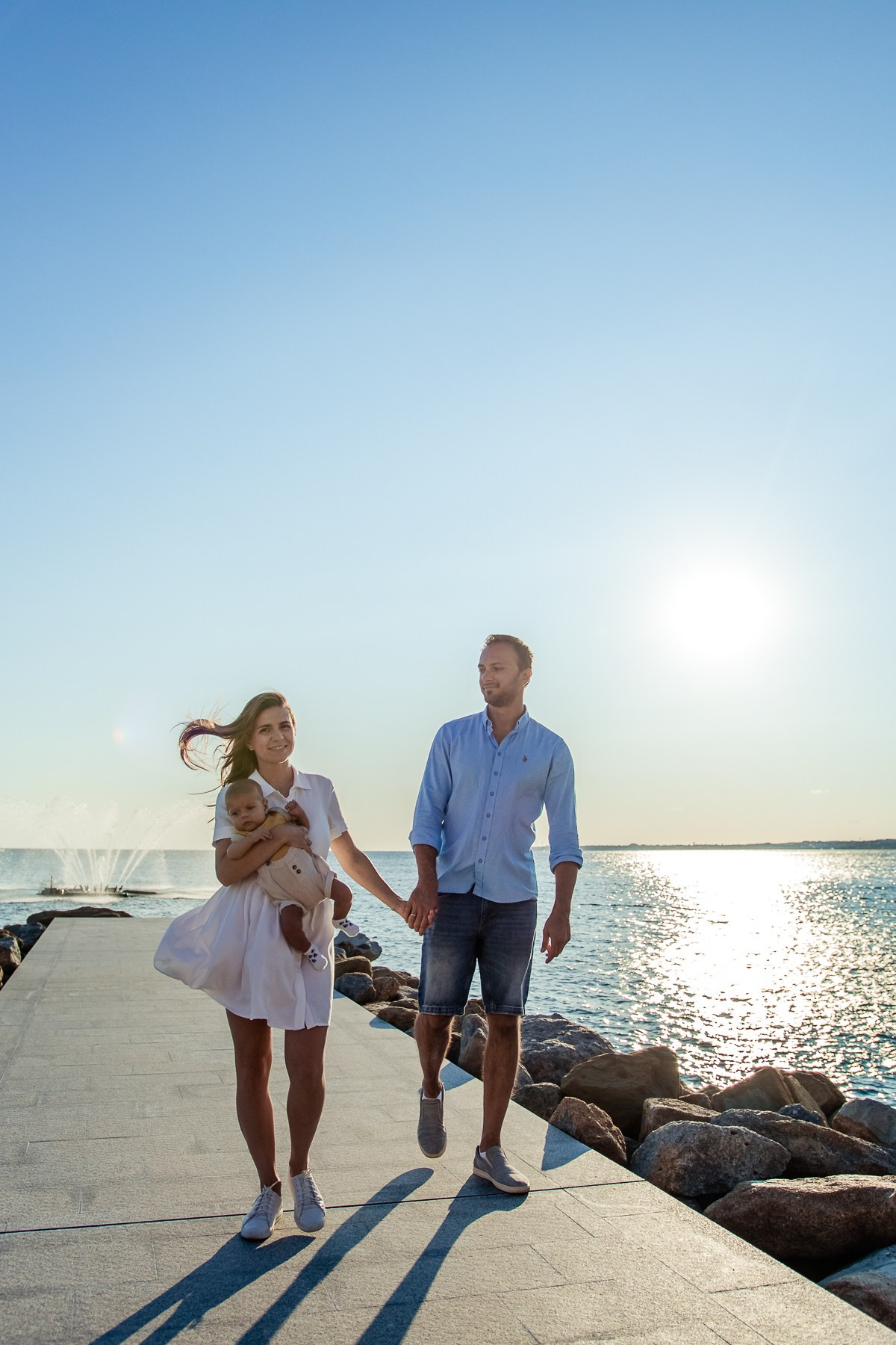 Роман, Надя и Димочка — море нашей любви. Семейный фотограф Новороссийск, Анапа, Геленджик — Юлия Давыдова