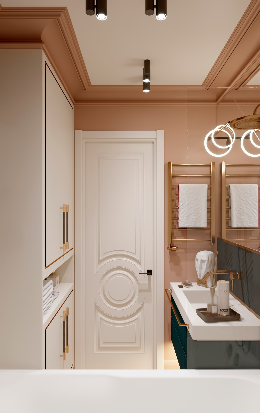 Квартира в Подмосковье. 2021 год. Дизайнер интерьера Троилова Арина