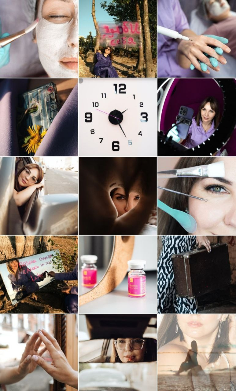 К о с м е т о л о г — п с и х о л о г. Контент фотограф в Москве Кулич Настя