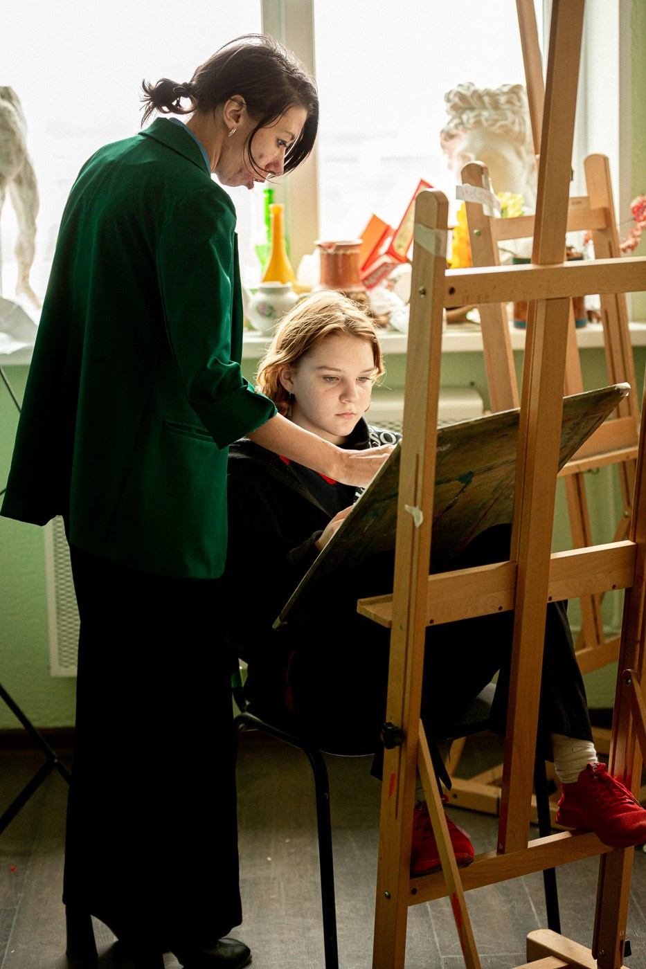 Уроки в Школе искусств. Андрей Кровлин — фотограф в Славянке