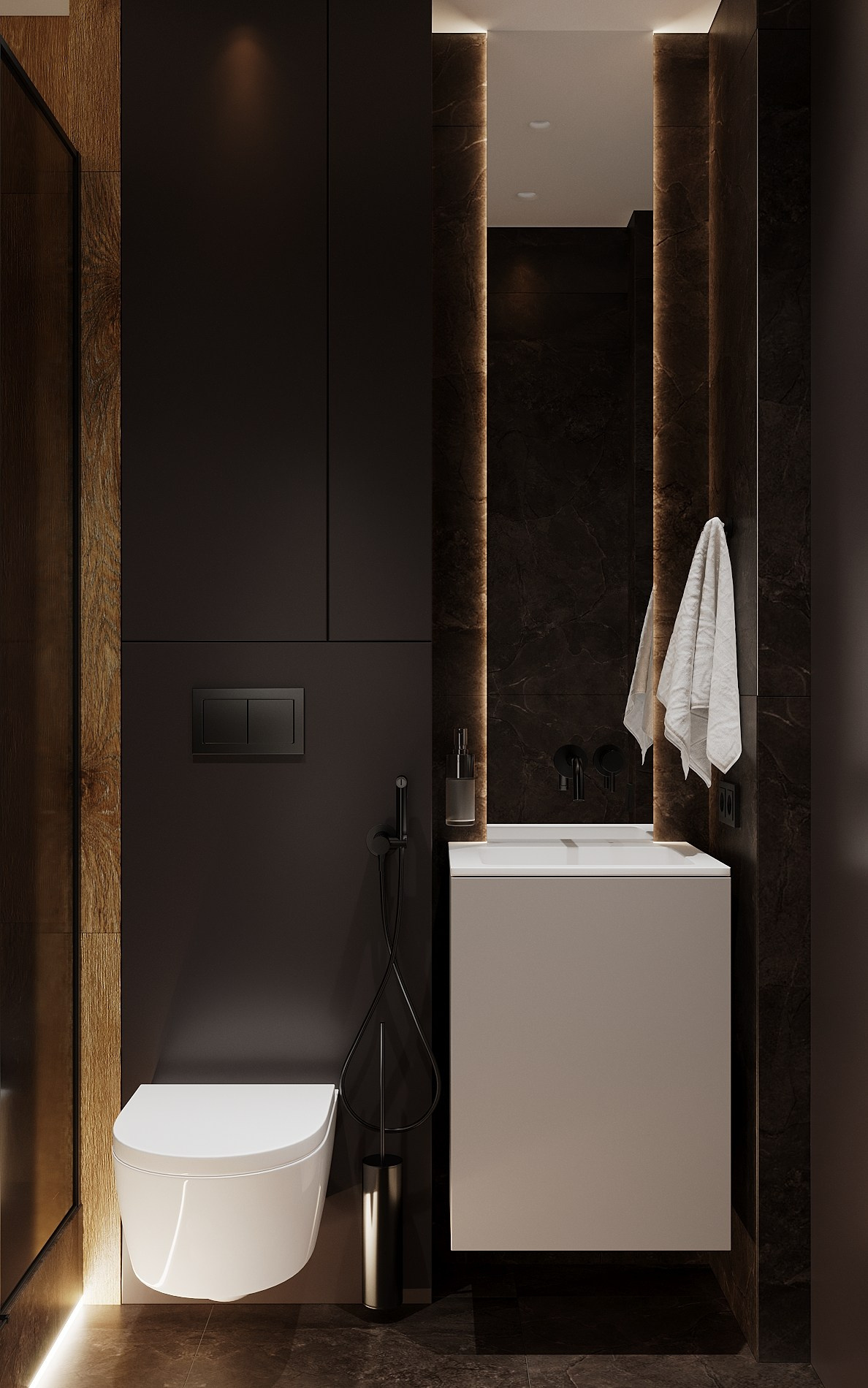 ЖК НОВАЯ БОРОВАЯ S60 м. кв. Дизайн интерьера TATA VOLK