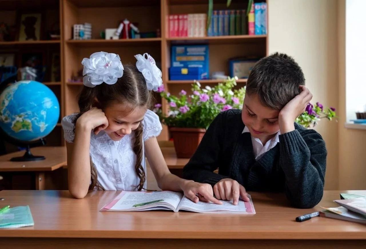 Школа съёмка в классе. Фотограф Алёна Мил