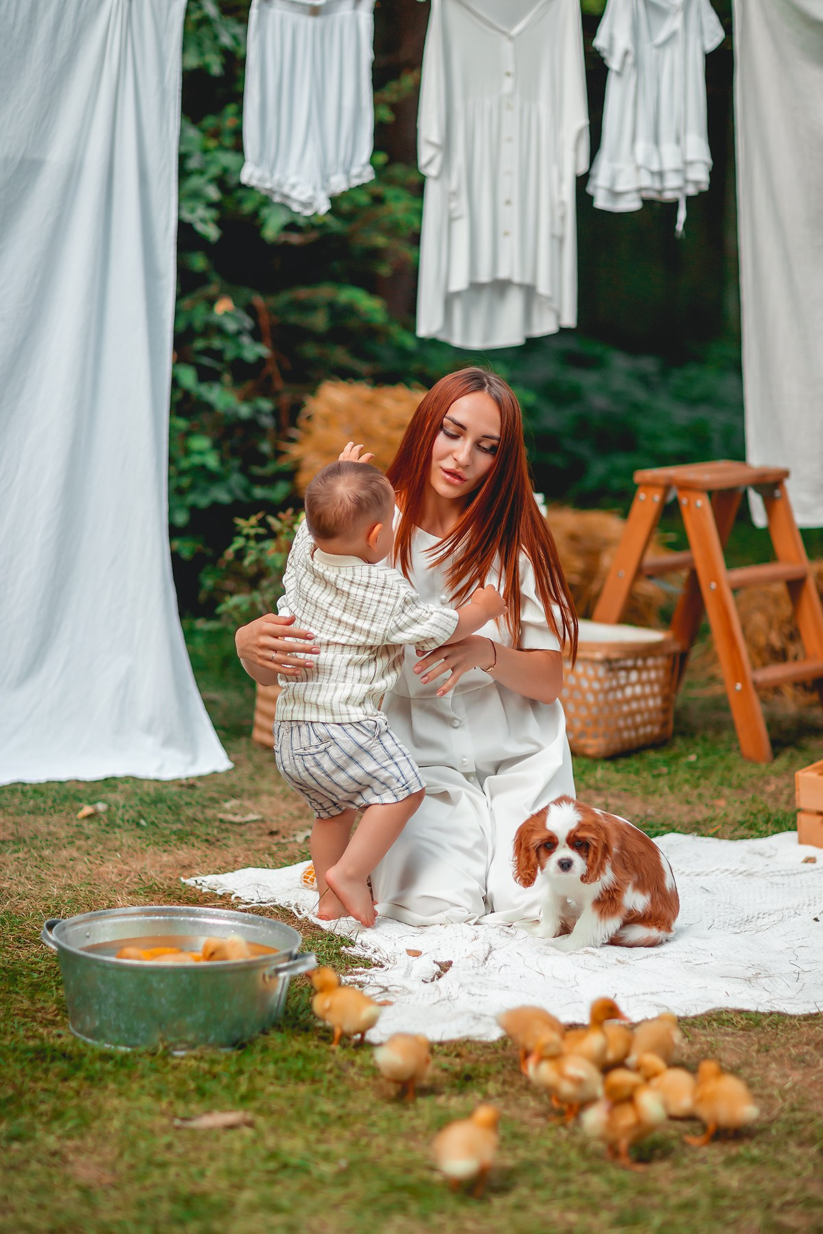 Катя и Роберт. Семейный фотограф анималист Мария Крючкова