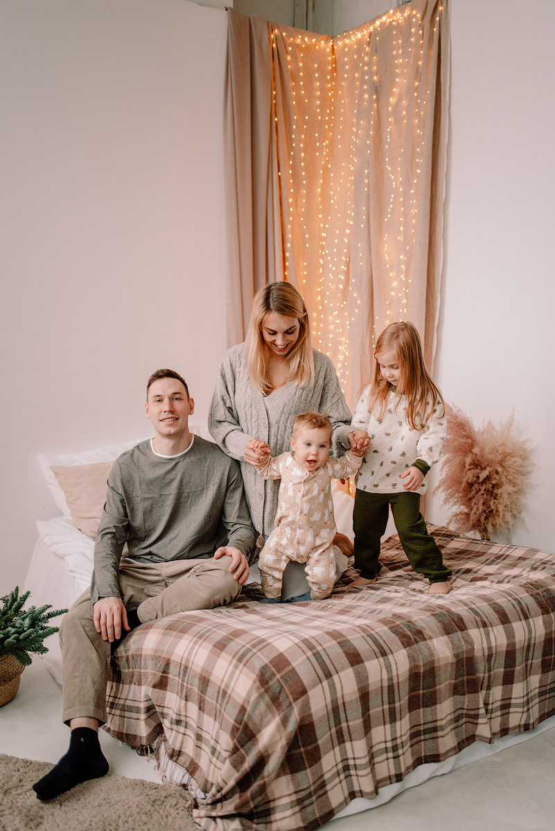 Лена, Слава, Мила и Максим. Семейный и свадебный фотограф в Рязани Лиза Голованова