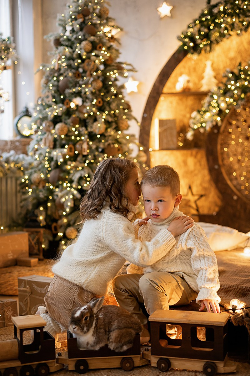 НОВЫЙ ГОД. Семейный фотограф в Москве выпускные альбомы Клюковская Надежда