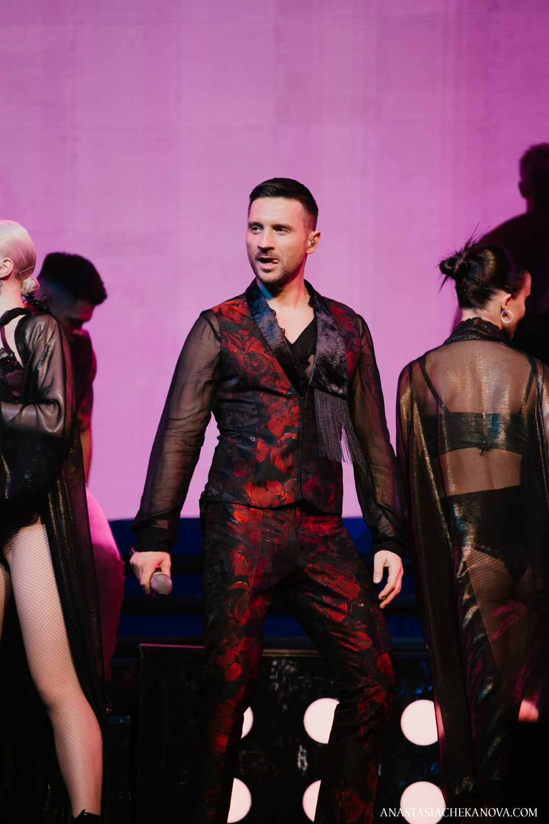 Сергей Лазарев. Шоу «Я не боюсь». Концертный и бурлеск фотограф Москва