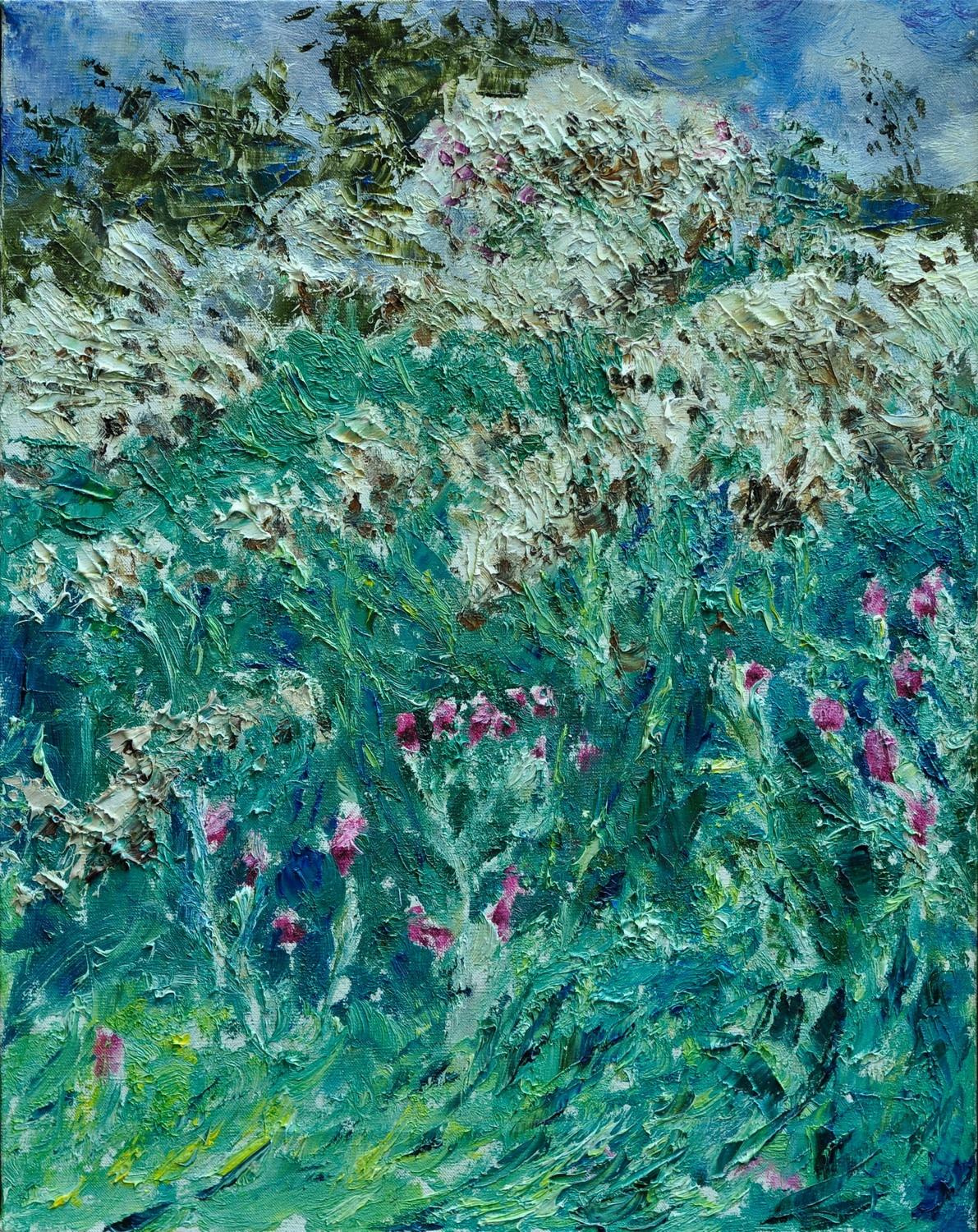 "Цветущие травы V" холст, масло, 50x40см., 2011 год