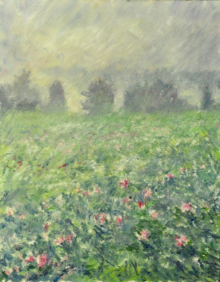 "Цветущие травы I" холст, масло, 50x40см., 2011 год