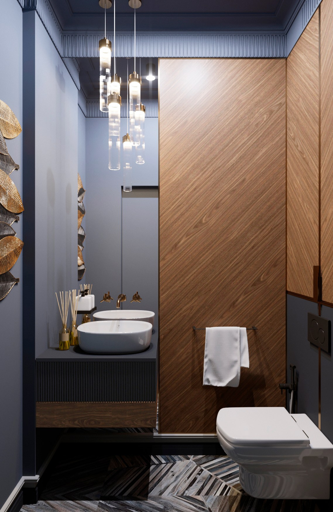 Яркая квартира для большой семьи в ЖК Vander Park. Дизайнер интерьера Троилова Арина