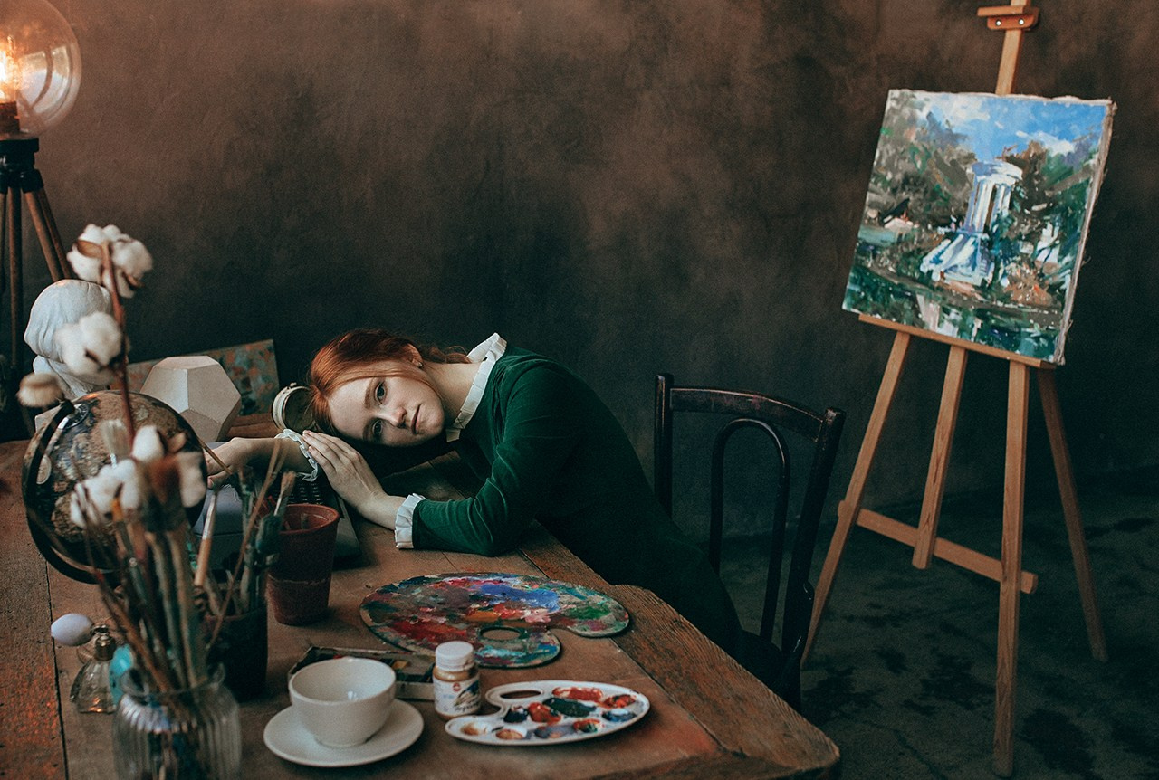 Студийная съемка. Фотограф женского портрета Екатерина Сигат