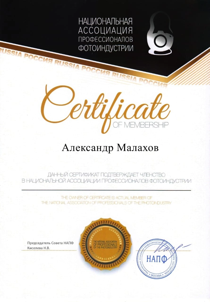 Достижения. Фотограф в Москве, фотожурналист Александр Малахов