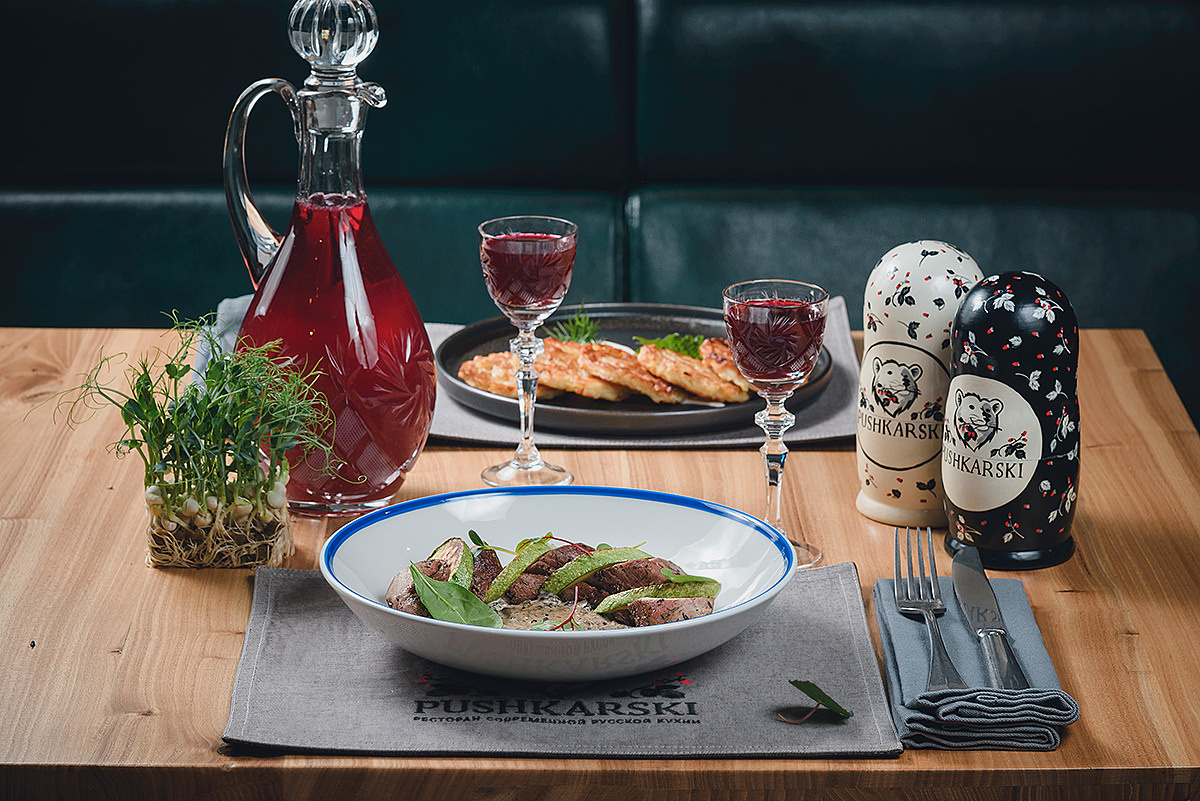 Блюда и напитки. Фотограф Светлана Пажильцева