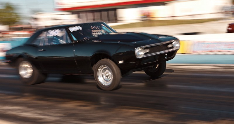 DrugRacing на автомобилях выпущенных до 1975 г. США, Флорида, 2010. Фотограф Василий Буланов