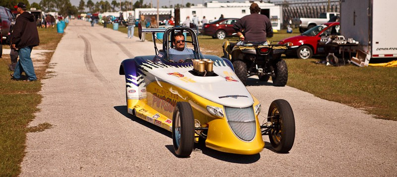 DrugRacing на автомобилях выпущенных до 1975 г. США, Флорида, 2010. Фотограф Василий Буланов