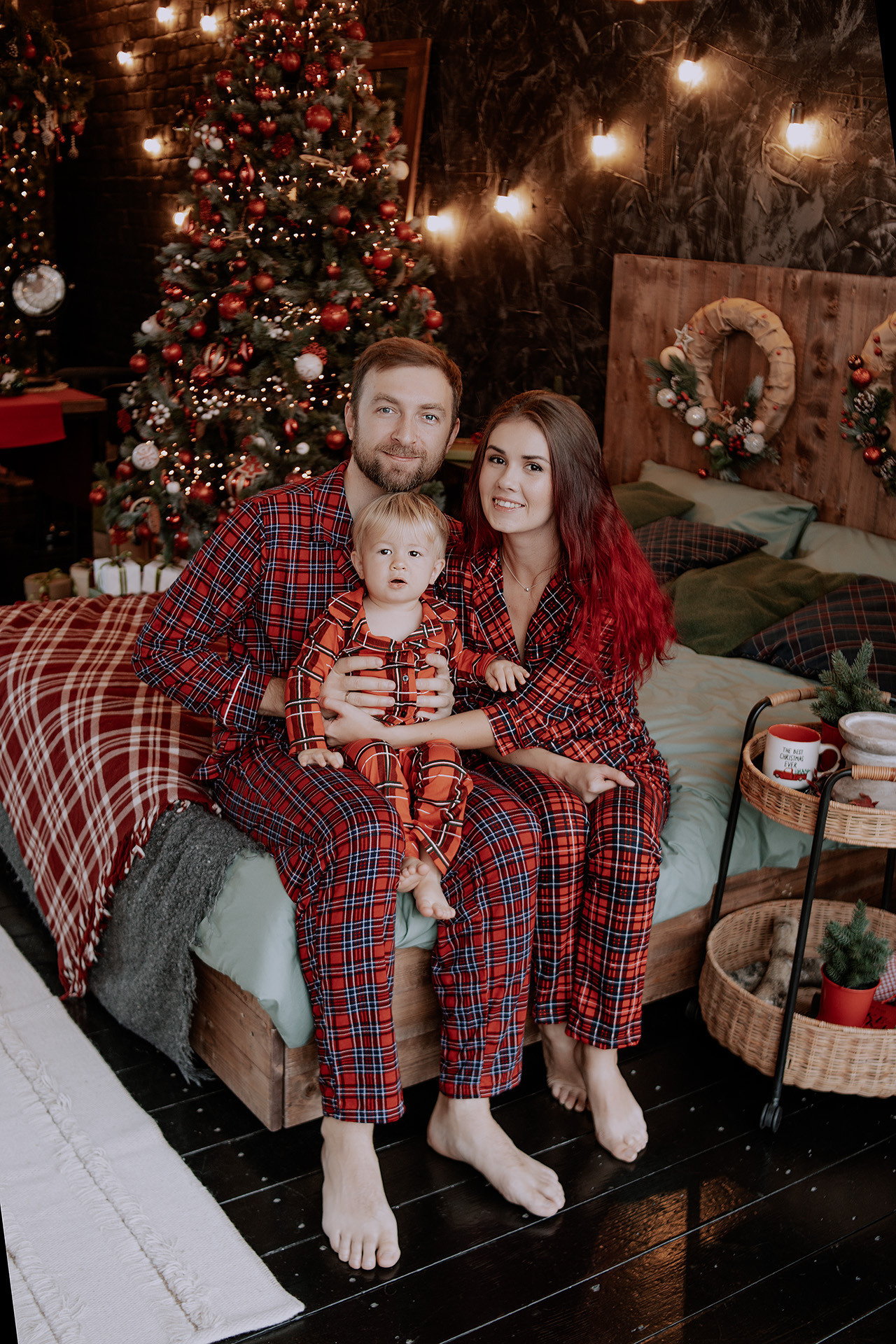 Новый год зал Urban. Семейный и детский фотограф в Санкт-Петербурге Авдошова Надежда