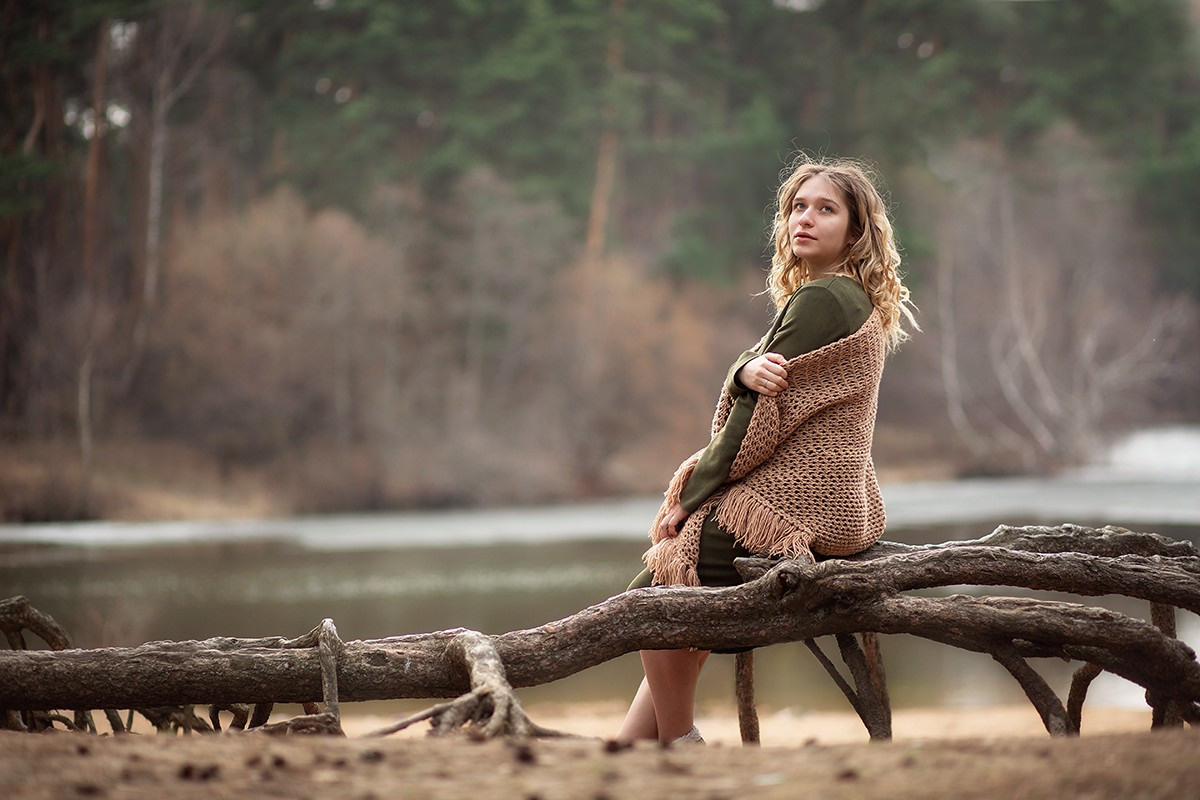 Женский портрет. Семейный и детский фотограф в Москве Полина Парамонова