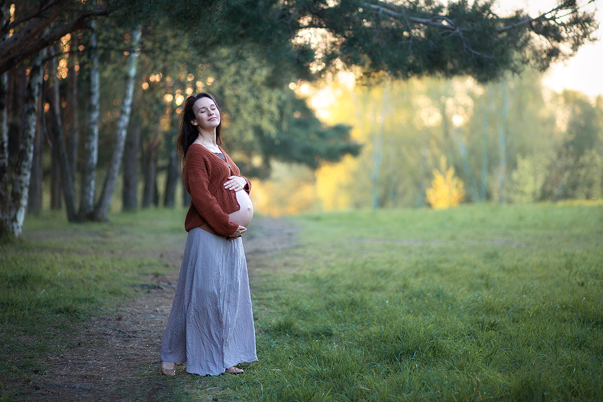 В ожидании. Семейный и детский фотограф в Москве Полина Парамонова