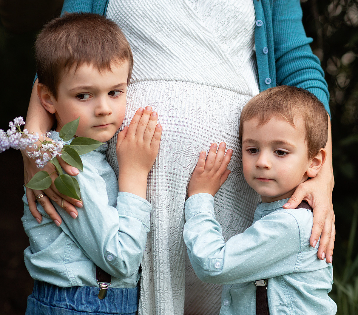 В ожидании. Семейный и детский фотограф в Москве Полина Парамонова