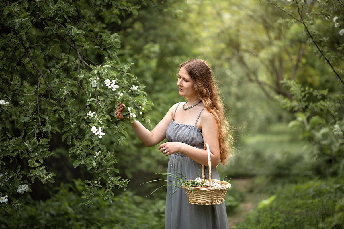 Женский портрет. Семейный и детский фотограф в Москве Полина Парамонова
