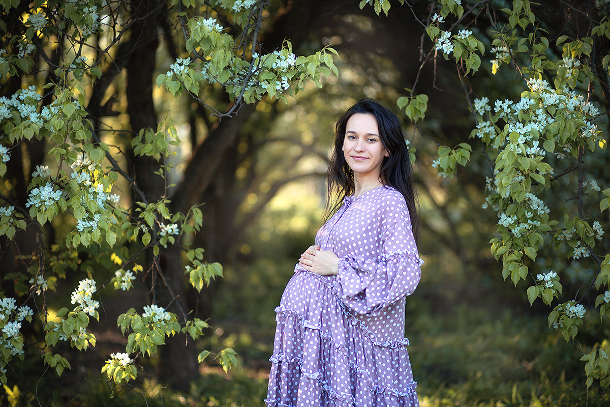 В ожидании. Семейный и детский фотограф в Москве Полина Парамонова
