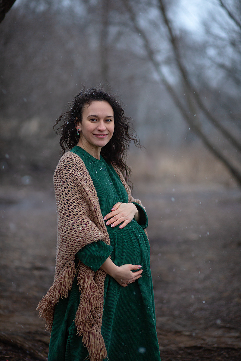 В ожидании. Семейный и детский фотограф в Москве Полина Парамонова