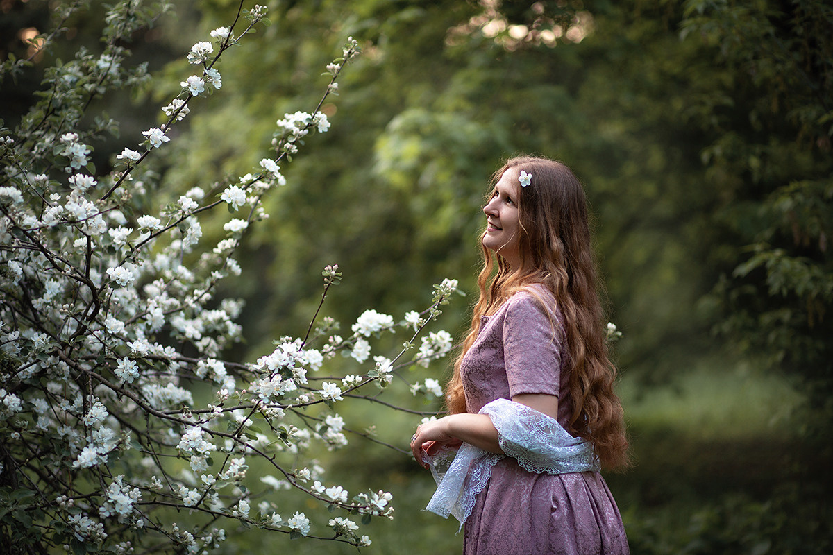 Женский портрет. Семейный и детский фотограф в Москве Полина Парамонова