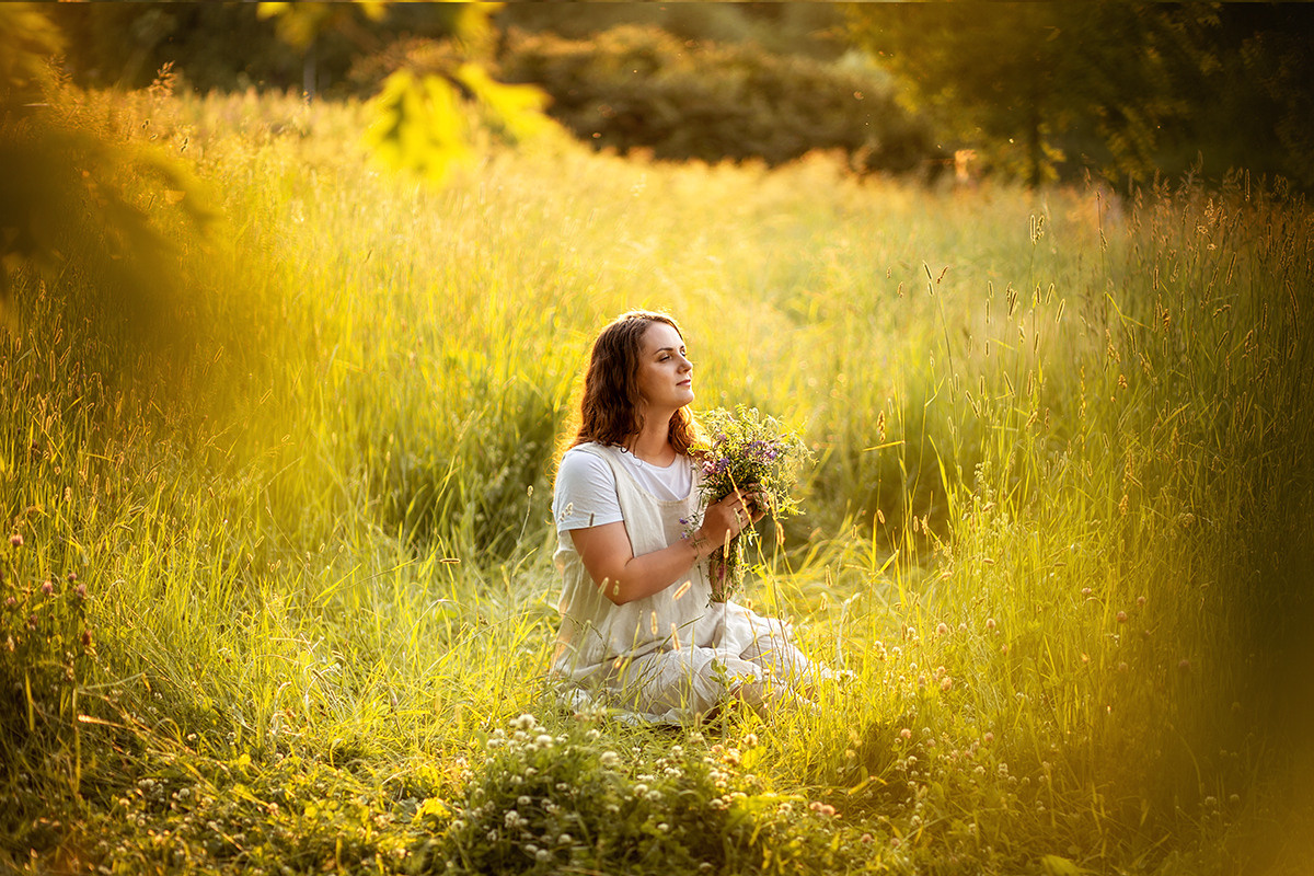 Женский портрет. Семейный и детский фотограф в Москве Полина Парамонова