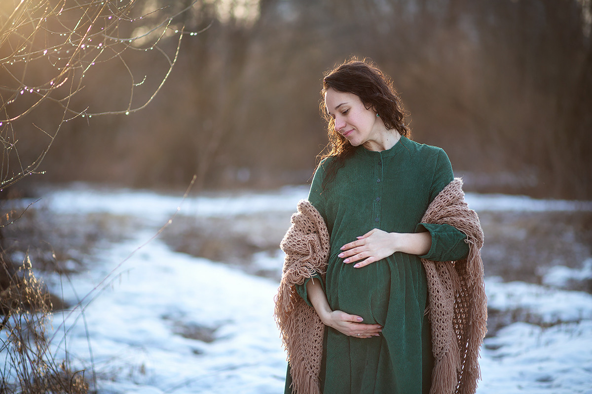 В ожидании. Семейный и детский фотограф в Москве Полина Парамонова