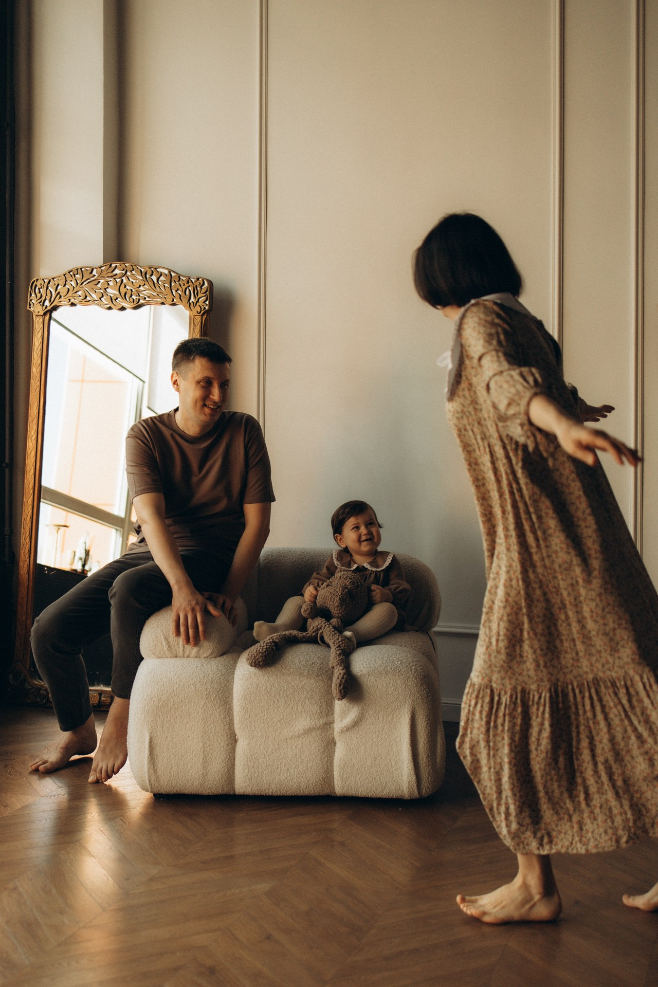 Вера, Андрей и Агата. Семейный фотограф в Ижевске Даша Денисова