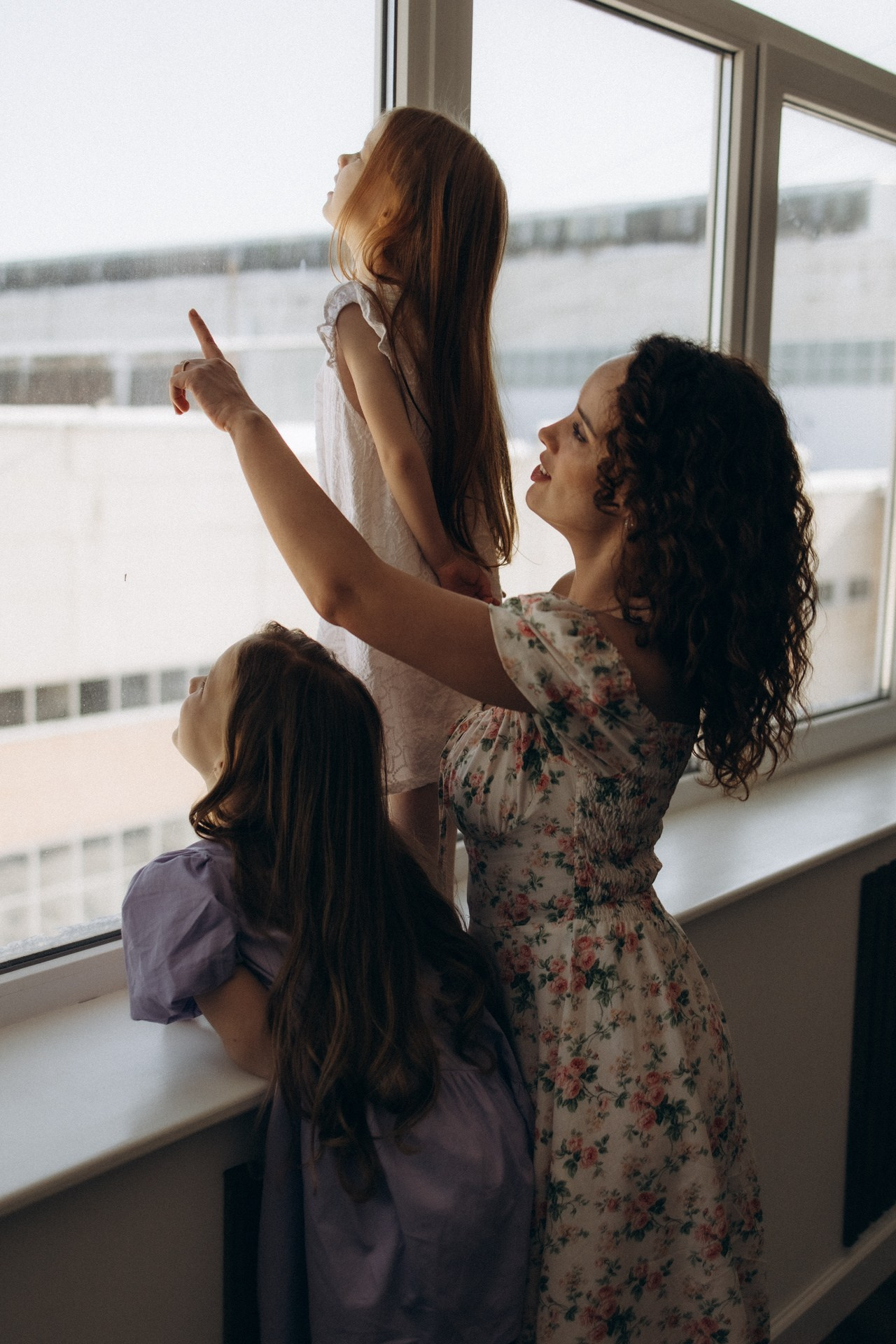 Саша, Ева и София. Семейный фотограф в Ижевске Даша Денисова